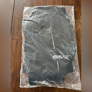 Toyota RAV4 Black Carpet Floor Mat - RAV4 Branded